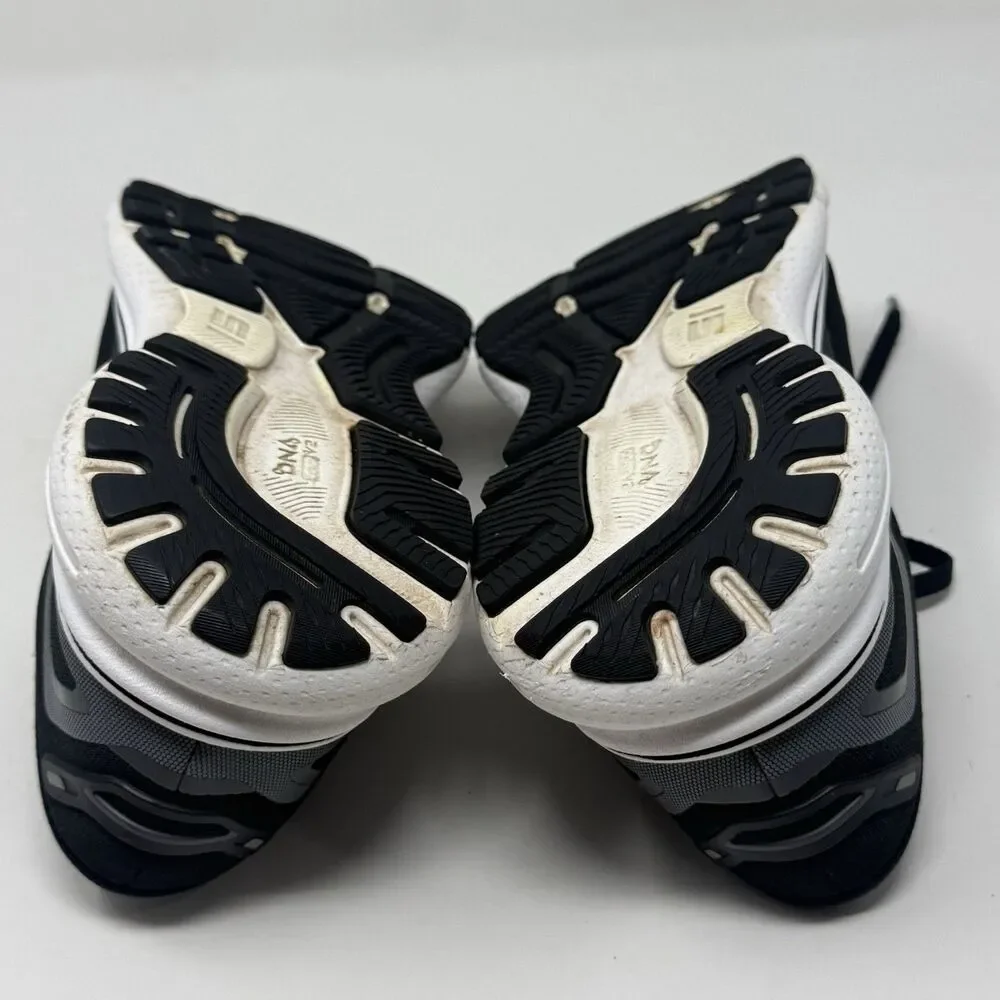 Brooks Ghost 15 Shoes Womens 7 M Black White Mesh Lightweight Running Sneakers